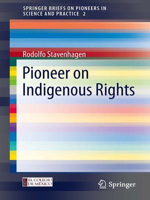 cover image of Pioneer on Indigenous Rights